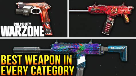 Call Of Duty WARZONE: The BEST WEAPON In EVERY Category! (WARZONE Best ...