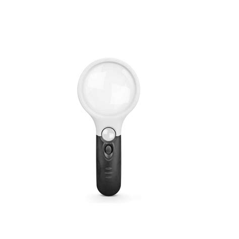 Buy SYFJS Magnifying glass, high-power handheld magnifying glass, with light, large mirror 20 ...