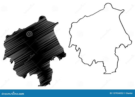 Oyo State map vector stock vector. Illustration of background - 137934352