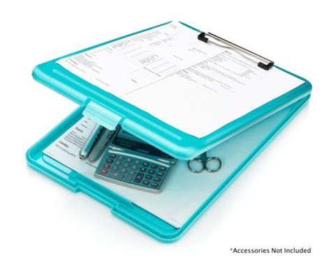 Medical clipboard with storage