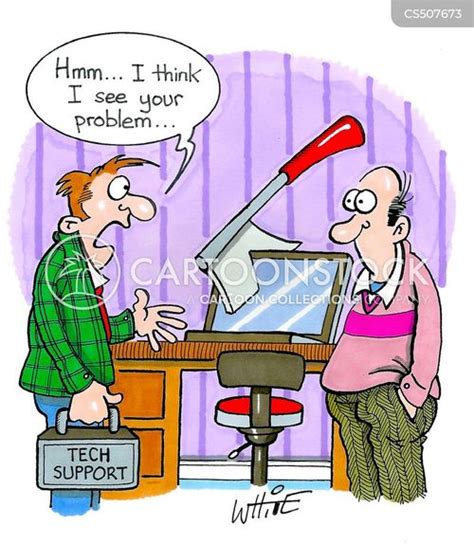 Tech Skill Cartoons and Comics - funny pictures from CartoonStock