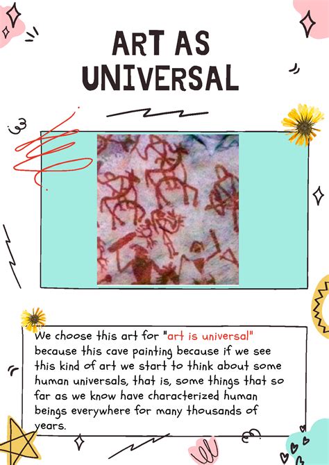 SOLUTION: Art as universal - Studypool