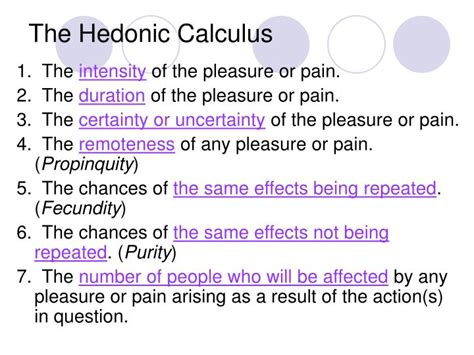 PPT - Jeremy Bentham: Psychological Hedonism PowerPoint Presentation - ID:1720792