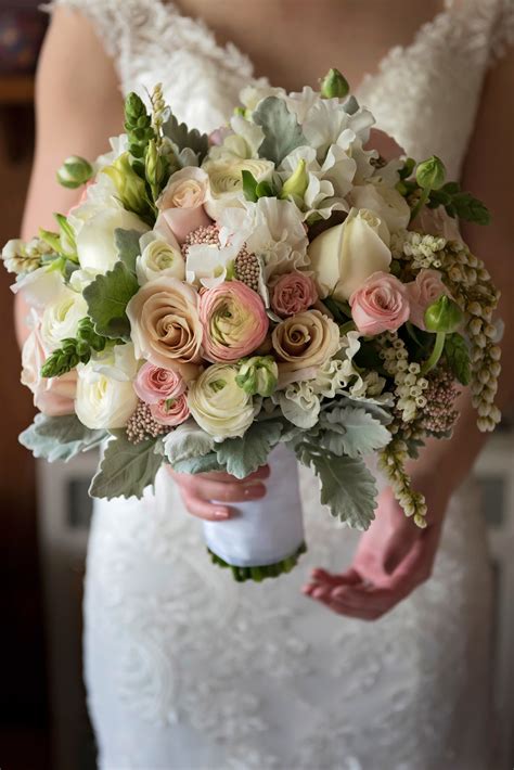 Classic Bridal Bouquet - The White Orchid Floral Design