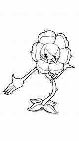 Flower Head Coloring Page Sketch sketch template