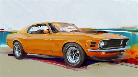 Muscle Car Art :: Behance