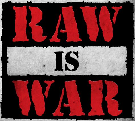 Raw Is War logo [rebranding] by sub1987thai on DeviantArt