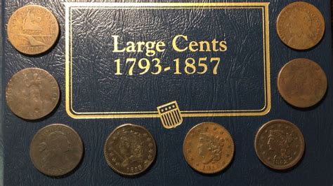 My Large Cent + Early American Copper Coin Collection - YouTube