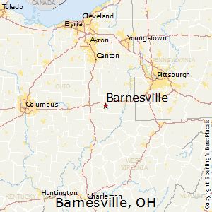 Barnesville Ohio Map | Zip Code Map