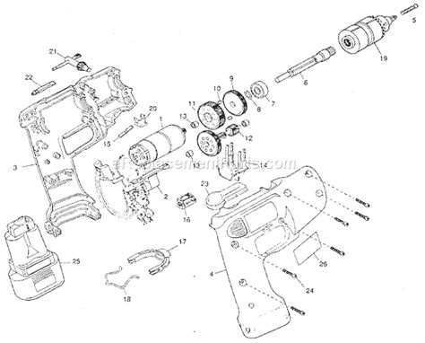 Craftsman 27026 - Cordless Drill - eReplacementParts.com