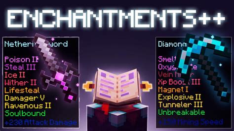 Enchantments++ by Cubed Creations - Minecraft Marketplace | MinecraftPal