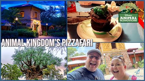 Disney's Pizzafari at The Animal Kingdom | Quick Serve Option | Lunch - YouTube