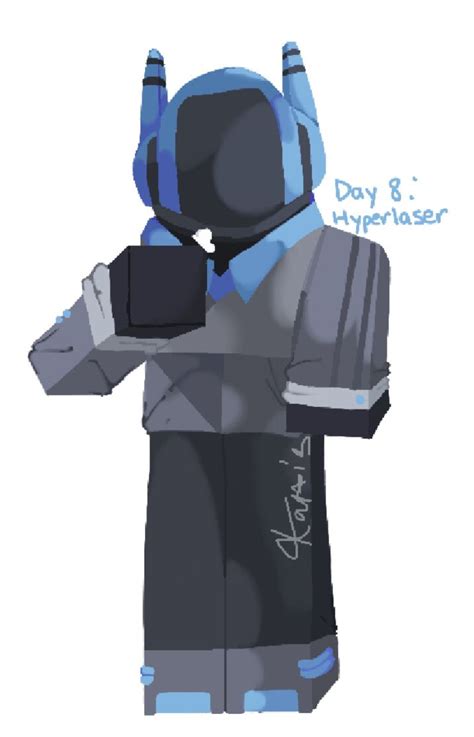 phightober day 8: hyperlaser | Smile and wave, Comic drawing, Roblox