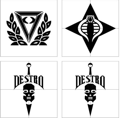 Cobra Insignias - HissTank.com | Gi joe, Fan art, Cobra commander