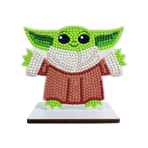 Diamond painting character Star Wars Baby Yoda | Manumi.eu