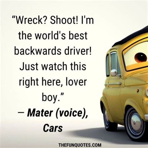 20 BEST CARS MOVIE QUOTES - THEFUNQUOTES