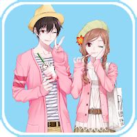 Cute Anime Couple Drawing Idea free download for Android