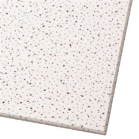 Shop Armstrong Fine Fissured K4C4 40-Pack White Fissured 15/16-in Drop Acoustic Ceiling Tiles ...