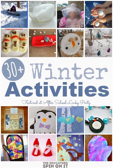 Winter Activities for School Ages - The Educators' Spin On It