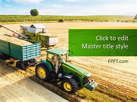 Free Agriculture PowerPoint Templates