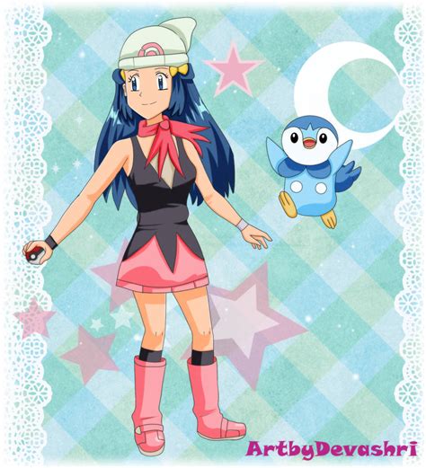 Dawn and piplup by Devash89 on DeviantArt