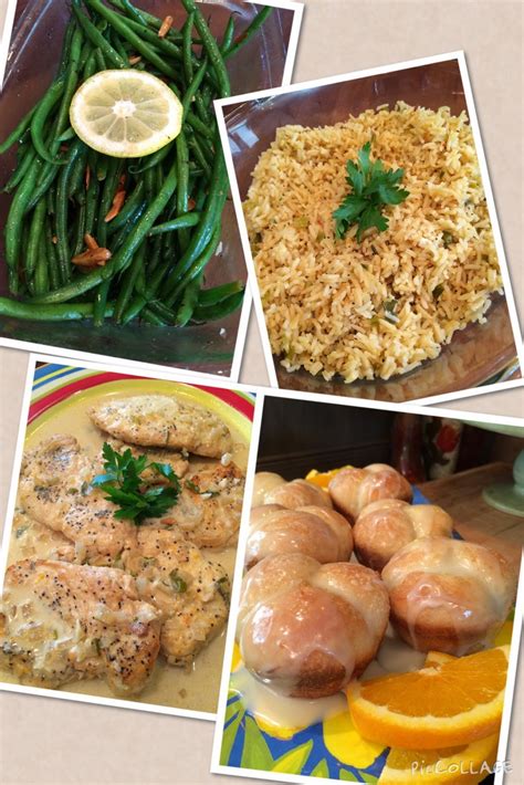 Dream Home Cooking Girl: Recipes from today's show:) Orange Curry Chicken, Lemon Pepper Green ...