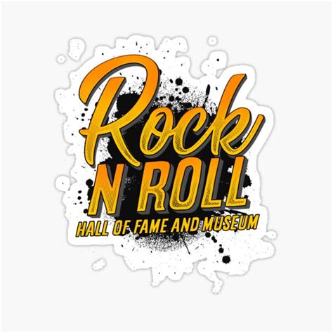 Rock And Roll Hall Of Fame Stickers | Redbubble