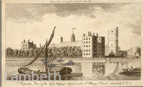 LAMBETH PALACE, LAMBETH - LandmarkLandmark