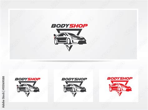 body shop logo Stock Vector | Adobe Stock