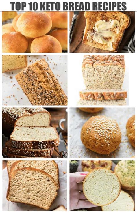 Top 10 Keto Bread Recipes - Cooking LSL