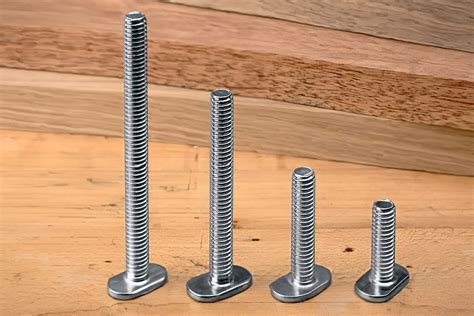 1/4”-20 T-Bolts (T-Slot Bolts) 5 pk. | The Woodsmith Store