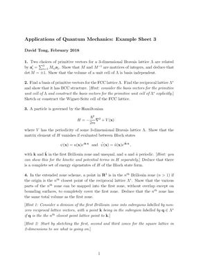 Applications of Quantum Mechanics 2016-2017 Lecture 7 - Atoms - 7 ...