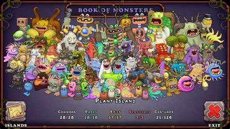 My Singing Monsters (MSM) Plant Island Breeding Chart Guide - Games Finder