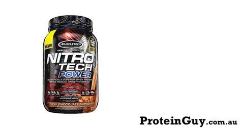 Nitro-Tech Power by MuscleTech • Protein Guy