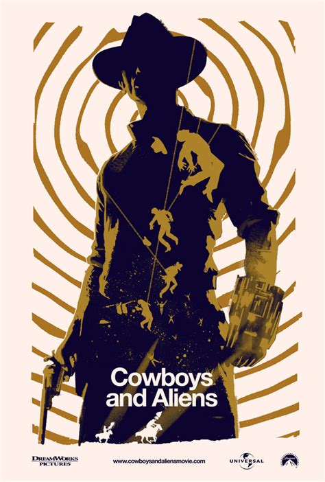 Incredibly Cool fan-made COWBOYS & ALIENS Poster Art — GeekTyrant