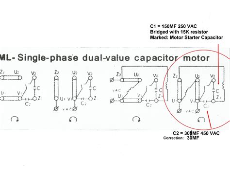 6 Lead Single Phase Motor Wiring Diagram - Cadician's Blog