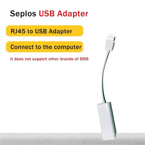 Seplos RJ45 to USB Adapter Connect BMS Battery Management System And ...