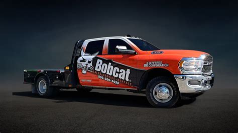 Unleashing A New Bobcat Truck Wrap - The Stick Co