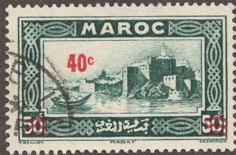 French Morocco | Morocco, Stamp, Postal stamps