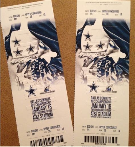 How ‘Bout Them Cowboys Tickets? | A View from the Press Box