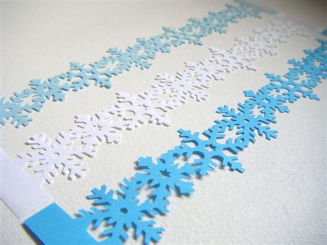 Snowflake Chain Template