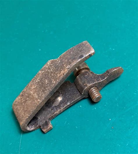 Vintage U.S. Military Flintlock Pistol Frizzen Spring with screw | #4638400981