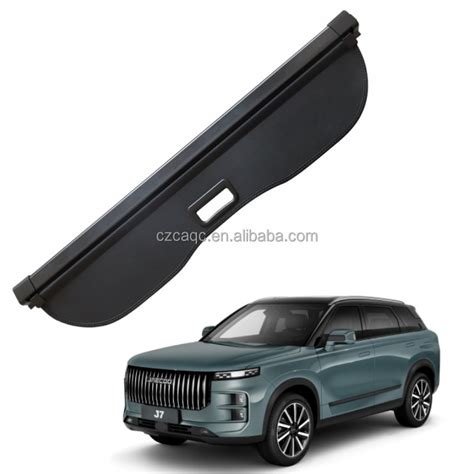 New Arrival Car Accessories Retractable Spacer Rear Racks Storage Cargo Cover For Chery Jaecoo 7 ...