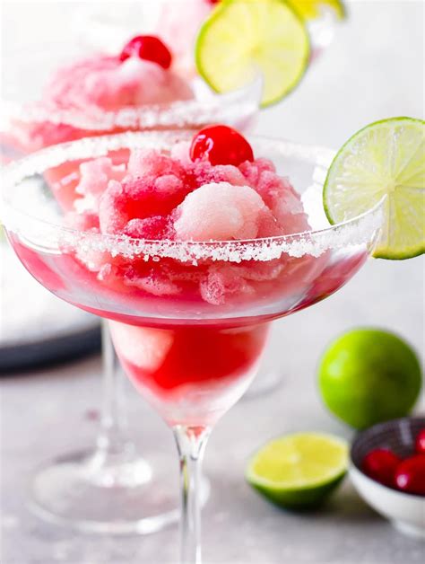 Frozen Cherry Limeade Margarita Recipe - The Cookie Rookie®