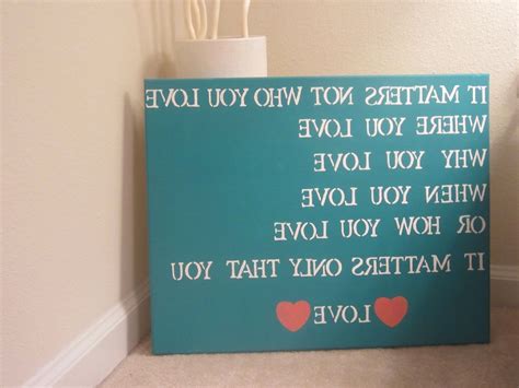 The Best Love Quotes Canvas Wall Art