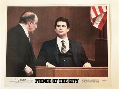 Prince of the City original 1981 vintage lobby card on heavy card stock ...