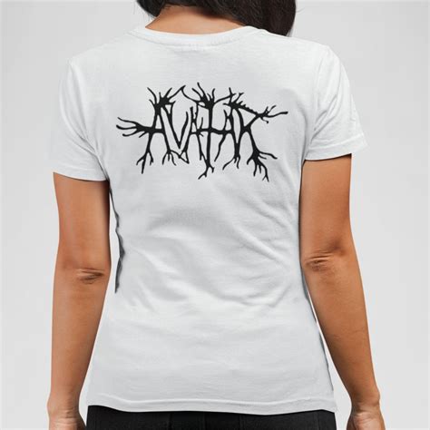 Avatar Band T-Shirt, Avatar Logo White Tee Shirt, Raw Black Metal Merchandise – Metal Merch T ...