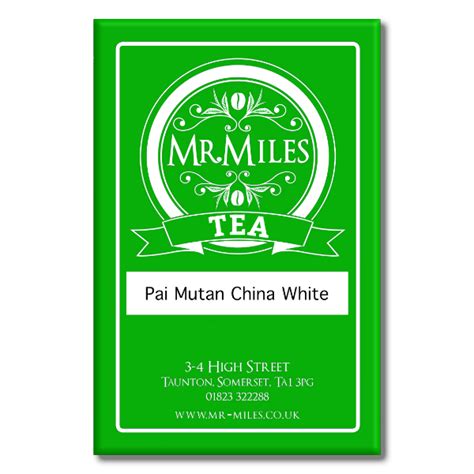 Pai Mutan China White Loose Leaf White Tea - Mr Miles Tea Rooms, Tea and Coffee