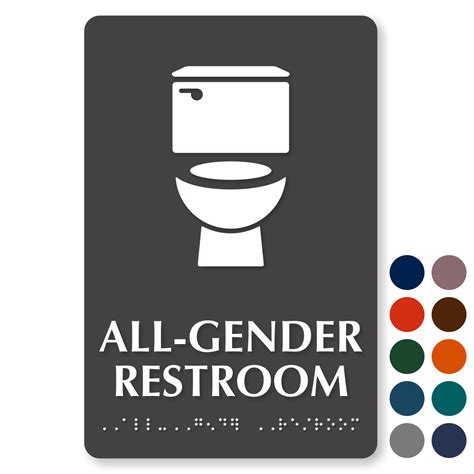 All-Gender Restroom Signs