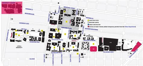 Tulane University Campus Map - Super Sports Cars